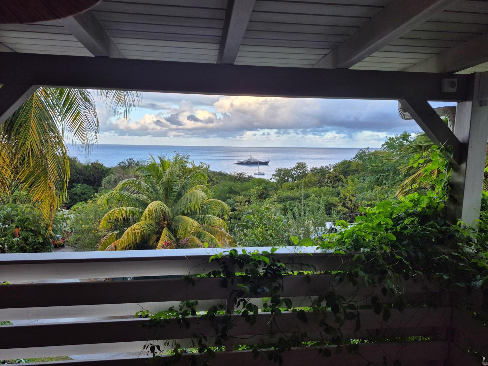 Villa Cannelle, Piscine, Vue Mer Deshaies Exterior foto