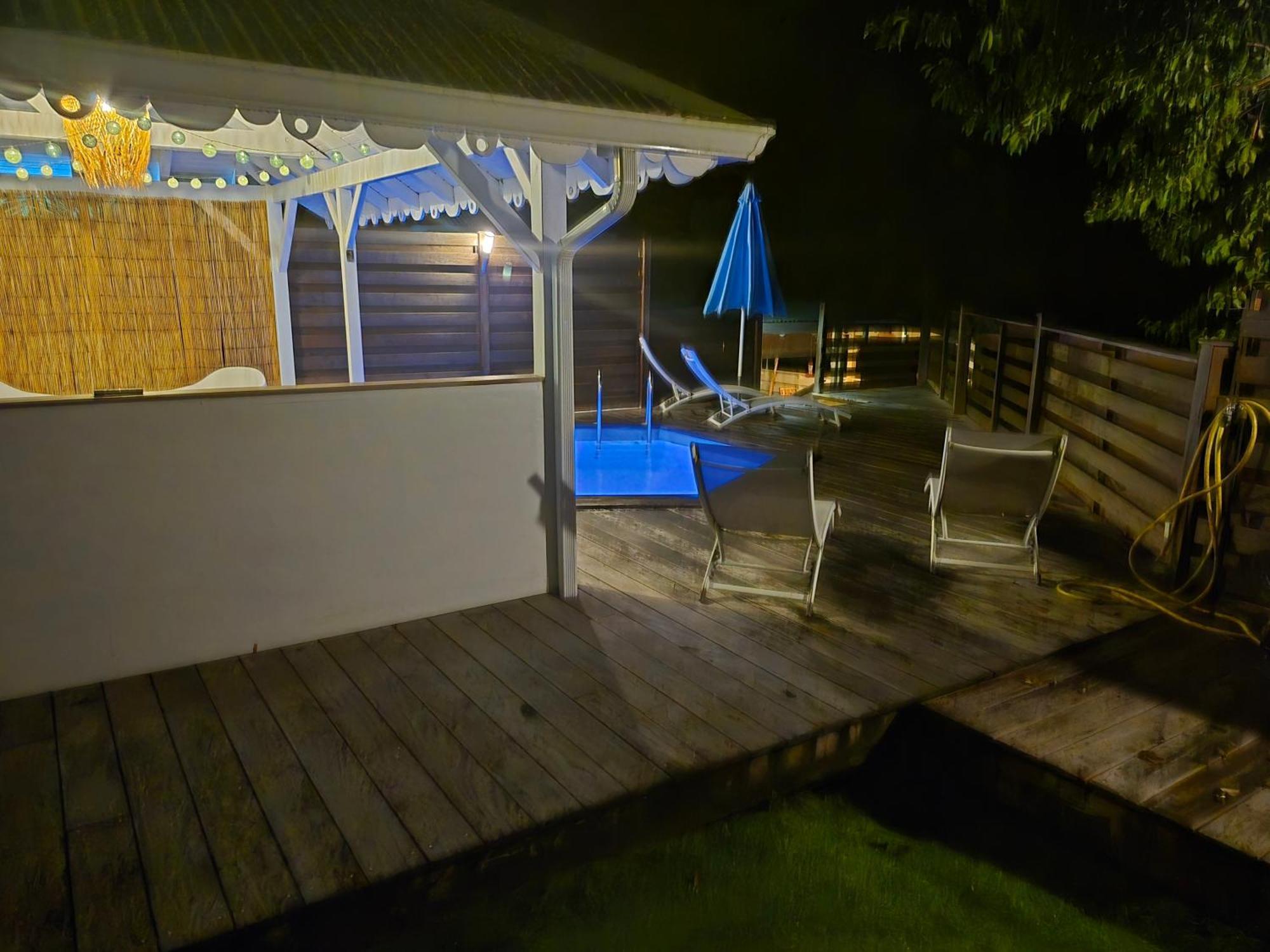 Villa Cannelle, Piscine, Vue Mer Deshaies Exterior foto